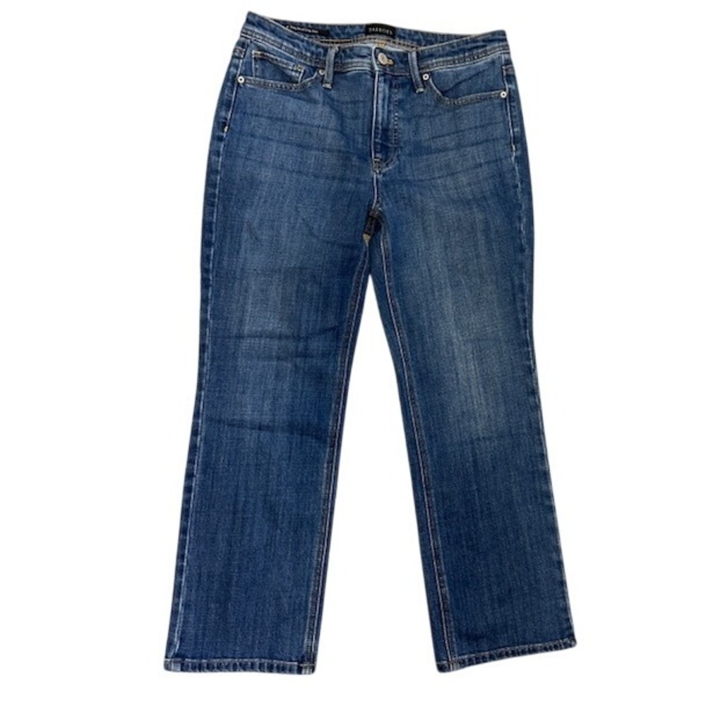 Talbots Women's Demi Boot‎ Crop Jean Stretch 4 Inseam 25" Maria Wash